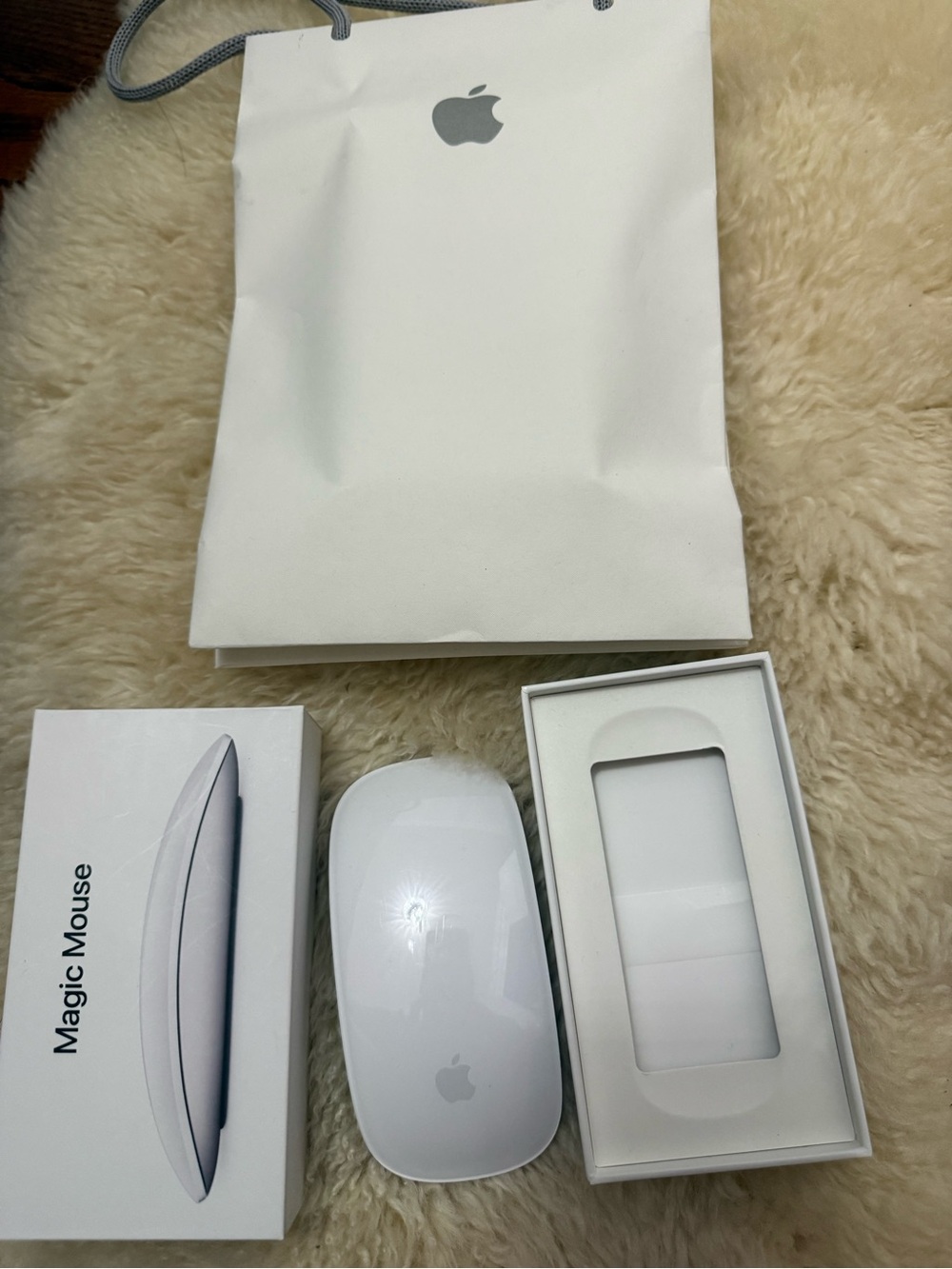Apple Silver Magic Mouse with Original Box
